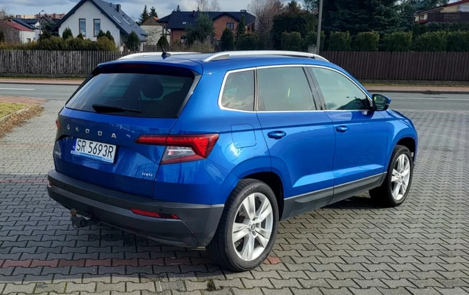 Skoda Karoq cena 79900 przebieg: 109000, rok produkcji 2019 z Częstochowa małe 79